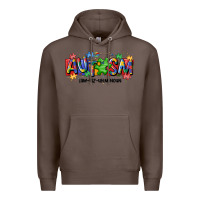 Coffee autism awtizuhm noun Premium Hoodie - MaliasSmallBusiness