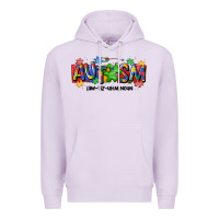 Lilac autism awtizuhm noun Premium Hoodie - MaliasSmallBusiness