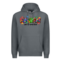 Rock autism awtizuhm noun Premium Hoodie - MaliasSmallBusiness