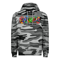 Slate Camo autism awtizuhm noun Premium Hoodie - MaliasSmallBusiness