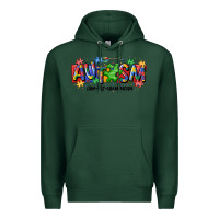 Sports Green autism awtizuhm noun Premium Hoodie - MaliasSmallBusiness