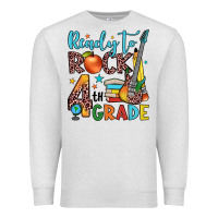 Oatmeal Heather ready to rock 4th grade Premium Sweatshirt - JahusDesignShop