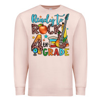 Pale Pink ready to rock 4th grade Premium Sweatshirt - JahusDesignShop