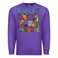 Purple ready to rock 4th grade Premium Sweatshirt - JahusDesignShop