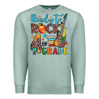 Seafoam ready to rock 4th grade Premium Sweatshirt - JahusDesignShop