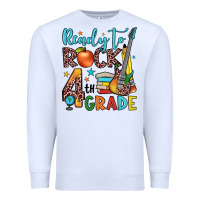 White ready to rock 4th grade Premium Sweatshirt - JahusDesignShop