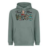 Sage tired mom vibes Heavyweight Hoodie - CowhideDigitalArt