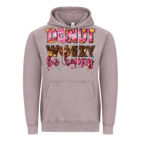 Vintage Zinc donut worry be happy Vintage Hoodie - AdoDesignShop