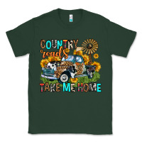 Sports Green country roads take me home Classic Tee - Zillion Design Studio