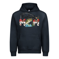 Navy fishing mom Urban Hoodie - MaliasSmallBusiness