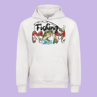 Fishing Mom Urban Hoodie Designed By Maliassmallbusiness