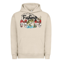Pigment French Oak fishing mom Urban Hoodie - MaliasSmallBusiness