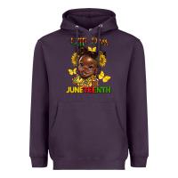 Plum little miss juneteenth Heavyweight Hoodie - HRA Design Shop