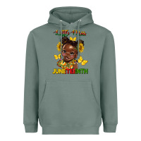 Sage little miss juneteenth Heavyweight Hoodie - HRA Design Shop