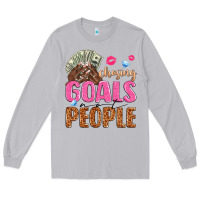 Moon Dust chasing goals not people Long Sleeve Tee - texasbilliewilder