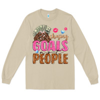 Mushroom chasing goals not people Long Sleeve Tee - texasbilliewilder