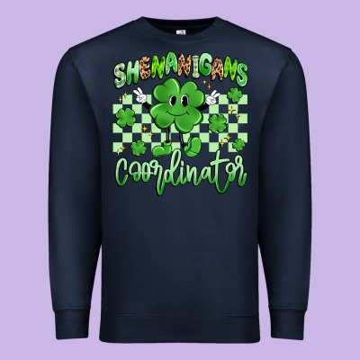 Shenanigans Coordinator Premium Sweatshirt Designed By Artiststas
