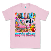 Bubblegum Pink rolling into sixth grade Classic Tee - texasbilliewilder
