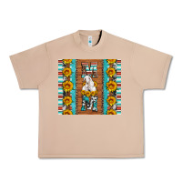 Burro goat family mom sunflowers serape leopard cowhide tumbler Urban Heavy Tee - Artiststas