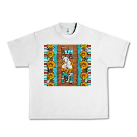 Lunar Rock goat family mom sunflowers serape leopard cowhide tumbler Urban Heavy Tee - Artiststas