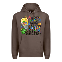 Coffee let your light shine Premium Hoodie - MaliasSmallBusiness