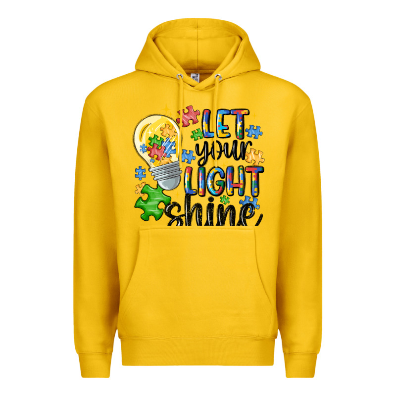 Let Your Light Shine Premium Hoodie by MaliasSmallBusiness | Teevron