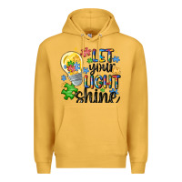 Mustard let your light shine Premium Hoodie - MaliasSmallBusiness
