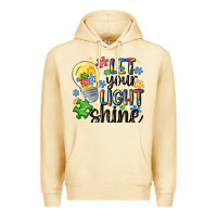 Pina Colada let your light shine Premium Hoodie - MaliasSmallBusiness