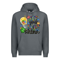 Rock let your light shine Premium Hoodie - MaliasSmallBusiness