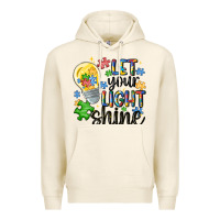 Tofu let your light shine Premium Hoodie - MaliasSmallBusiness