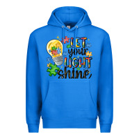 True Royal let your light shine Premium Hoodie - MaliasSmallBusiness