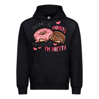 Black feed me donuts and tell me i'm pretty Urban Hoodie - MaliasSmallBusiness