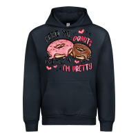 Navy feed me donuts and tell me i'm pretty Urban Hoodie - MaliasSmallBusiness