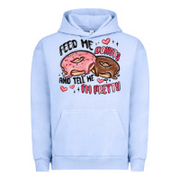 Pigment Grape Ice feed me donuts and tell me i'm pretty Urban Hoodie - MaliasSmallBusiness