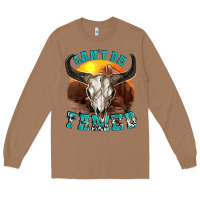 Toasted Coconut cant be tamed Long Sleeve Tee - texasbilliewilder