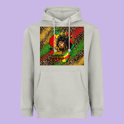 Free Ish Since 1865 Heavyweight Hoodie Designed By Hra Design Shop