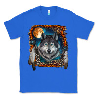 True Royal wolf and feathers Classic Tee - RanaPortraitStore