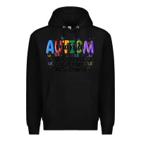 Black autism mama Premium Hoodie - MaliasSmallBusiness