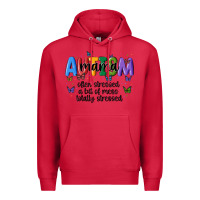 Cardinal autism mama Premium Hoodie - MaliasSmallBusiness