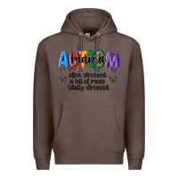 Coffee autism mama Premium Hoodie - MaliasSmallBusiness