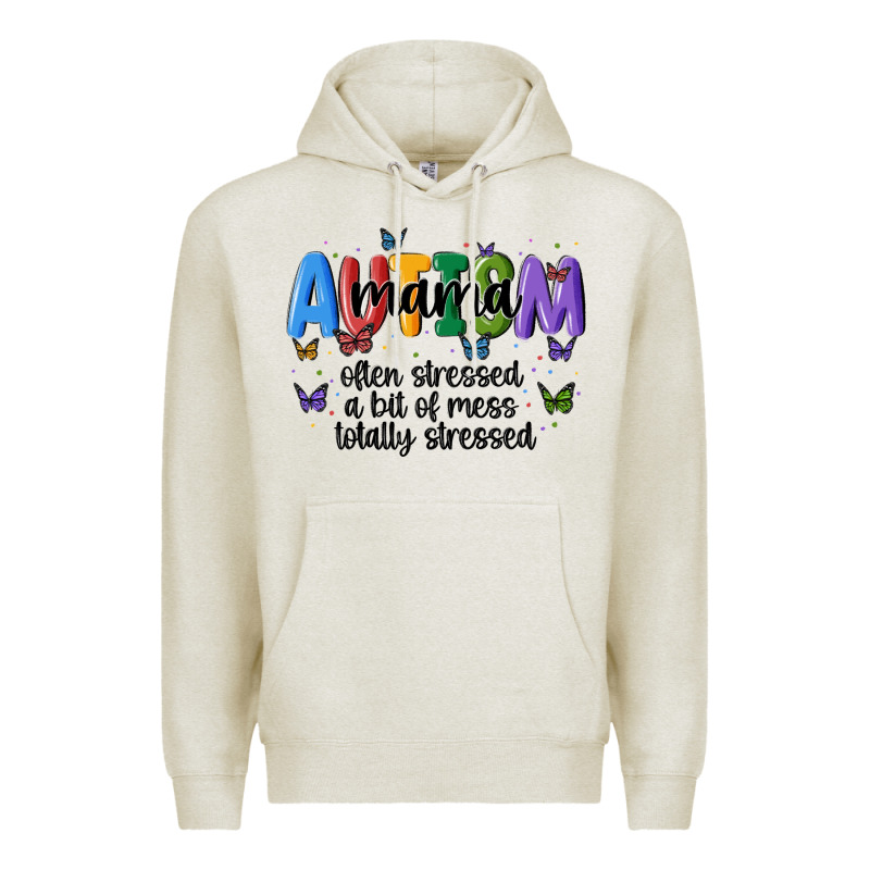 Autism Mama Premium Hoodie by MaliasSmallBusiness | Teevron
