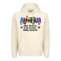 Sandshell autism mama Premium Hoodie - MaliasSmallBusiness