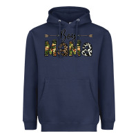 Navy boy mama Heavyweight Hoodie - CowhideDigitalArt