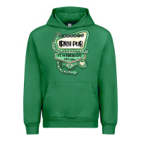Emerald st patricks day ırısh pub Urban Hoodie - MaliasSmallBusiness