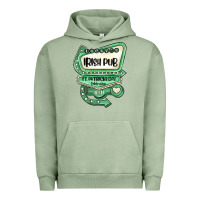 Pigment Oil Green st patricks day ırısh pub Urban Hoodie - MaliasSmallBusiness
