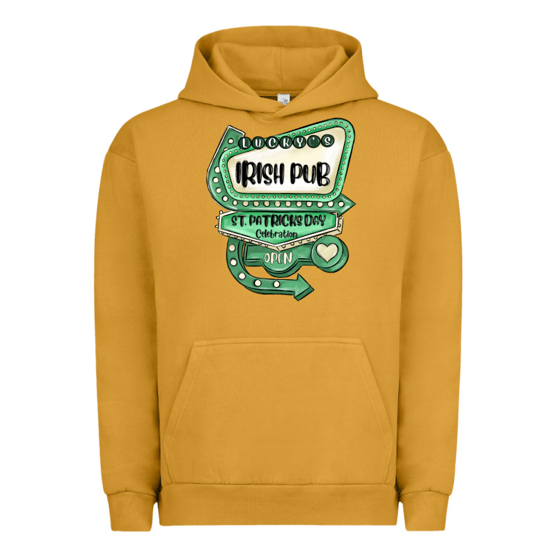 St Patricks Day ırısh Pub Urban Hoodie by MaliasSmallBusiness | Teevron