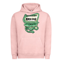 Pigment Salmon st patricks day ırısh pub Urban Hoodie - MaliasSmallBusiness