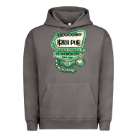 Pigment Tornado st patricks day ırısh pub Urban Hoodie - MaliasSmallBusiness