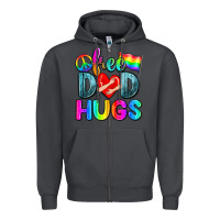 Smoke free dad hugs Zipper Hoodie - Zillion Design Studio