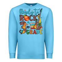 Ocean Blue ready to rock 3rd grade Premium Sweatshirt - JahusDesignShop